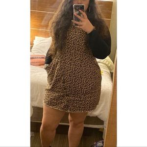 Plus size Leopard jumper